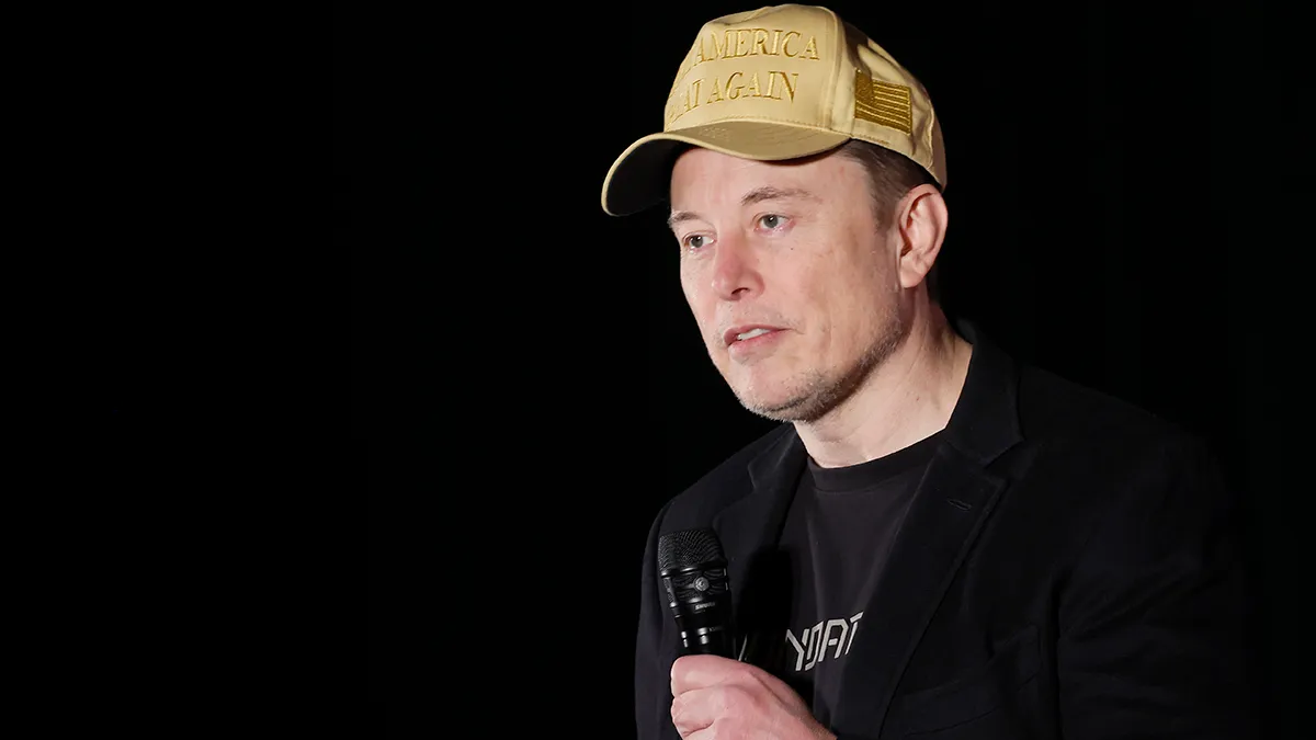 Elon Musk official biography portrait - CEO of Tesla, SpaceX and xAI