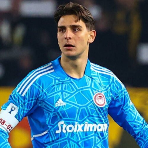 Konstantinos Tzolakis Biography, Height, Age, Family, Parents, Girlfriend, Salary, Stats, Transfer, Net Worth, Career, Olympiacos & Latest News